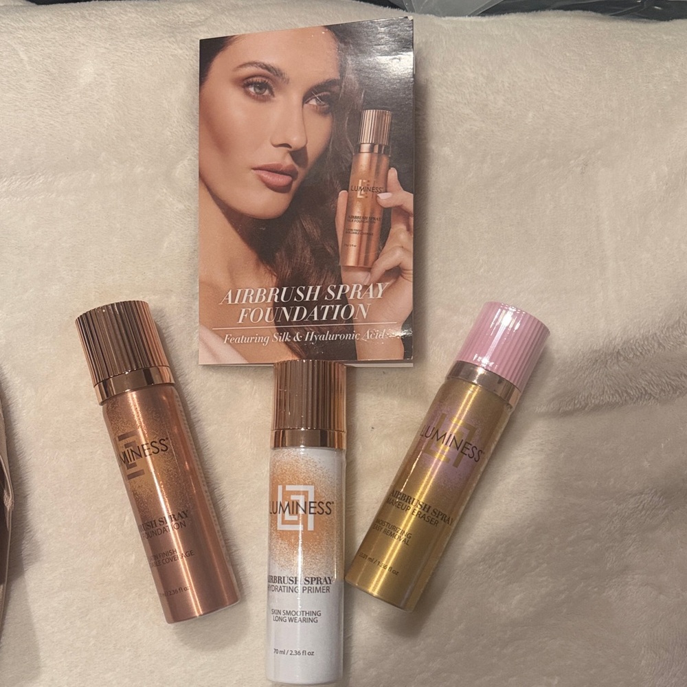 Luminess Airbrush Foundation Trio - Copper, Pearl, Champagne